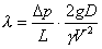 管摩擦係数