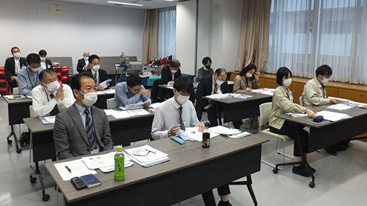建築設備配管技術セミナー講義風景
