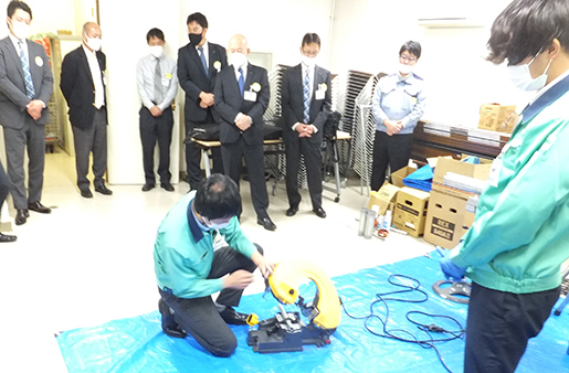 建築設備配管技術セミナー実技講習