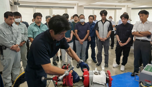 建築設備配管技術セミナー実技講習